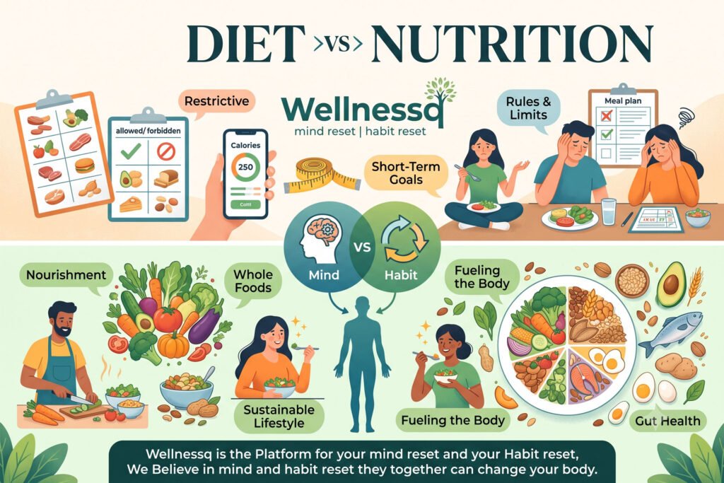 diet vs Nutrition